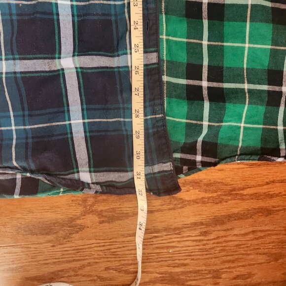 Stars Above Green Perfectly Cozy Flannel Shirt Size Small - Picture 6 of 9
